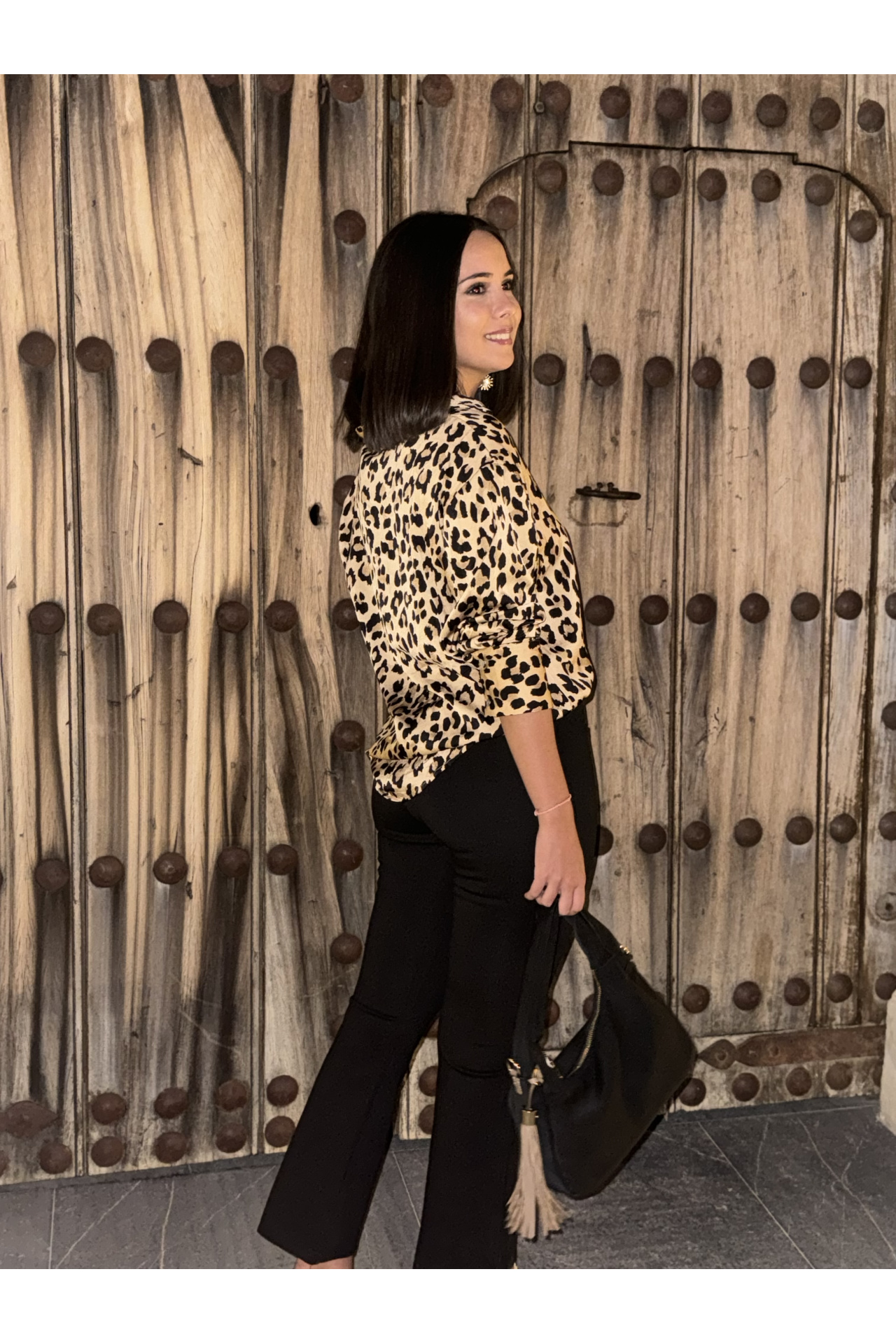 CAMISA LEOPARDO BÁSICA