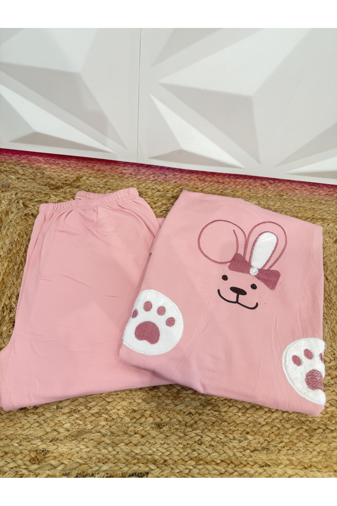 PIJAMA PELITO CONEJITO MUJER