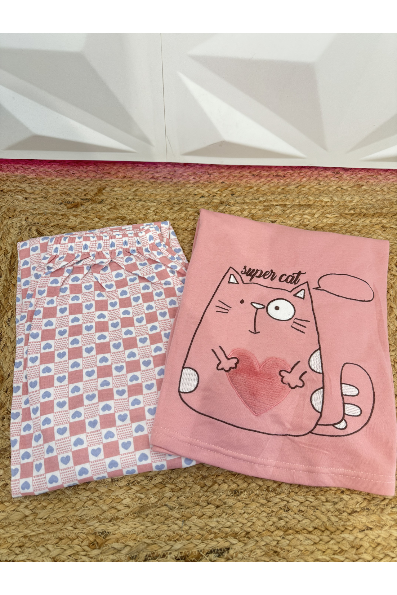 PIJAMA PELITO GATITOS MUJER