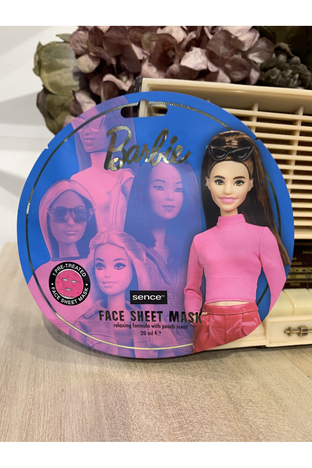 MASCARILLA FACIAL BARBIE RELAJANTE