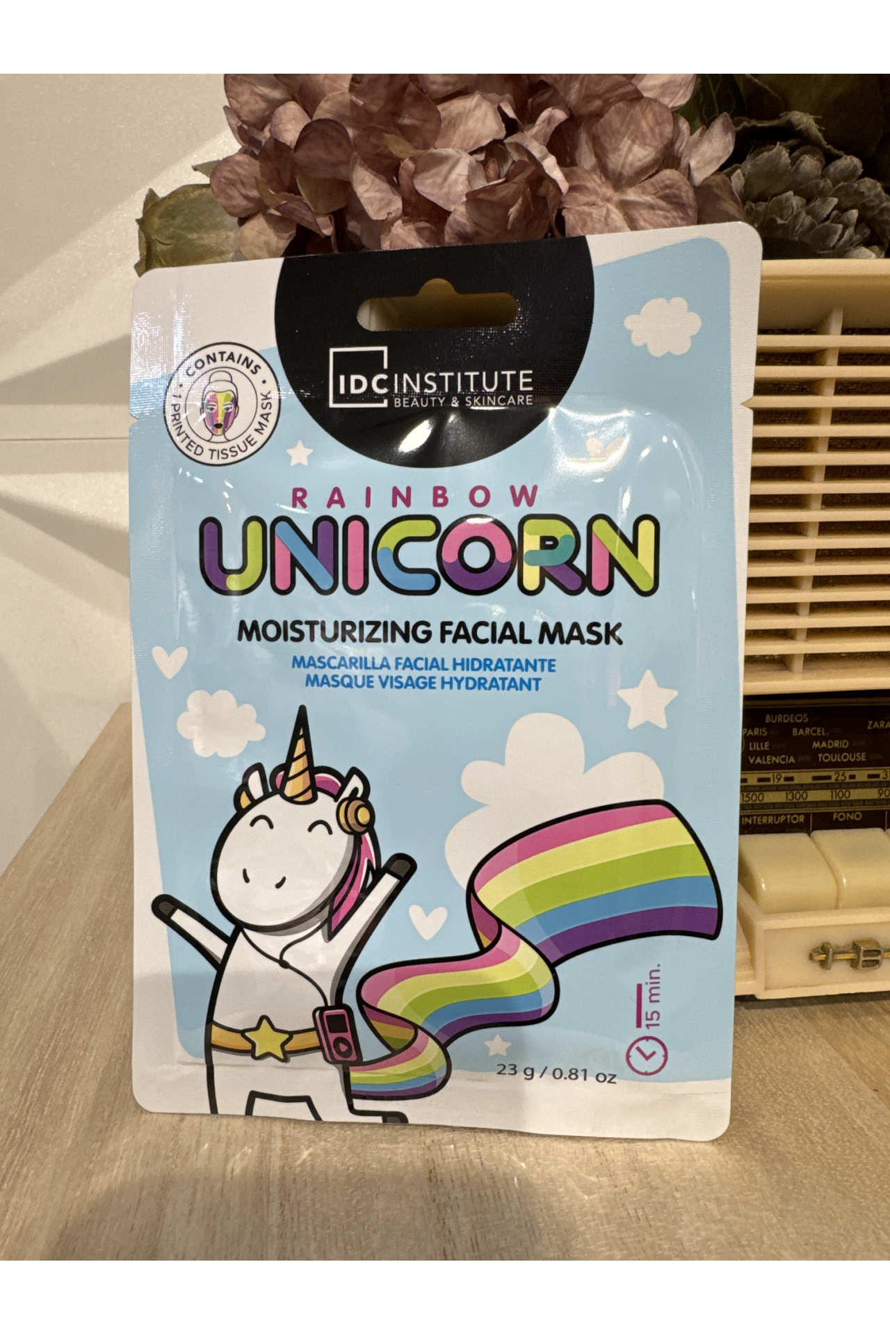 MASCARILLA FACIAL HIDRANTE RAINBOW